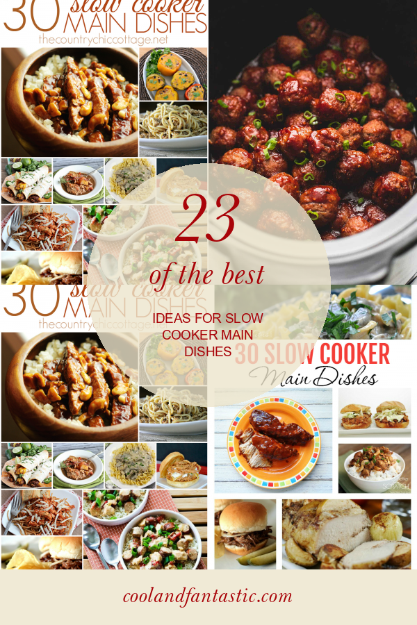 23 Of the Best Ideas for Slow Cooker Main Dishes Home, Family, Style